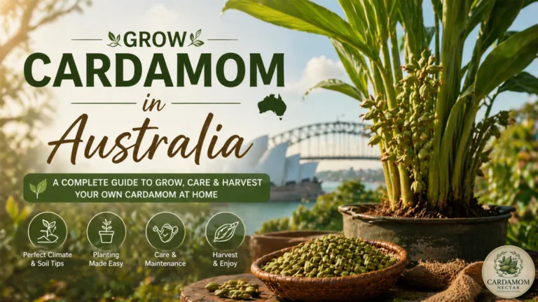 Growing Cardamom in Australia: State-by-State Guide + Zone Checker