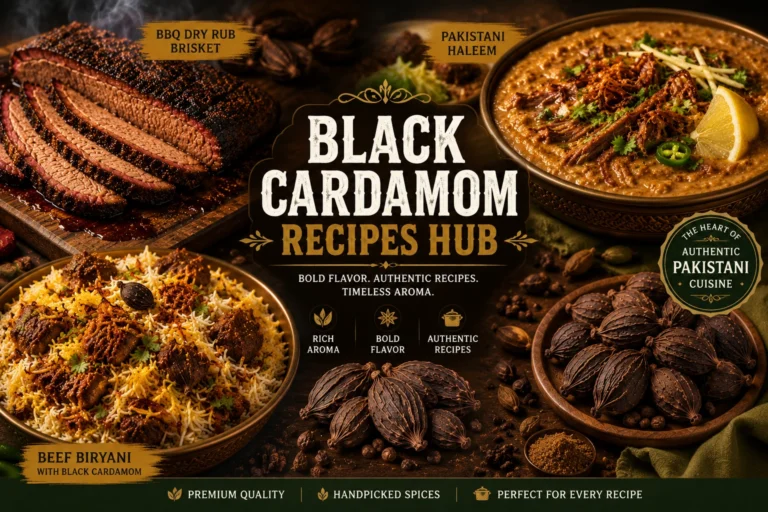 Black Cardamom Recipes — Syrups, Cocktails, Drinks & Savory