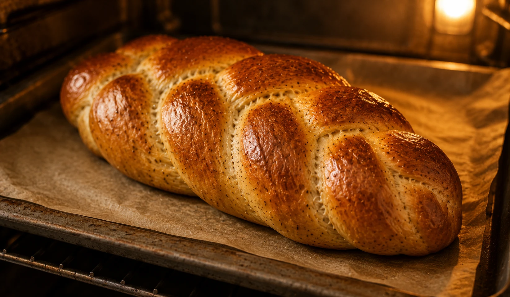 Kardamom Brot backen – goldbraun bei 180°C mit glänzender Kruste und Perlzucker