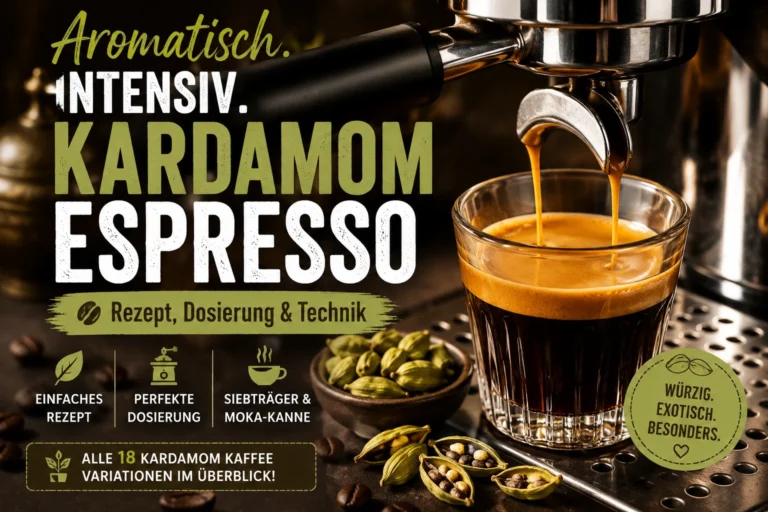 Kardamom Espresso: Rezept, Dosierung & Latte (2026)